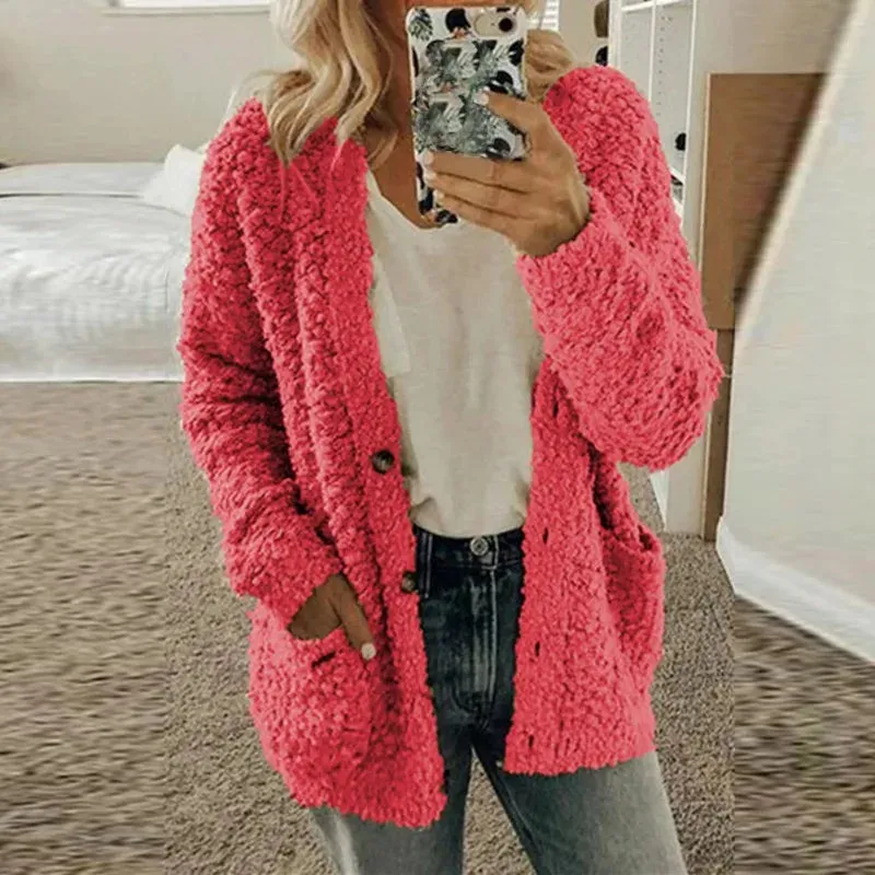 AMLIE | Cardigan féminin à boutons tendance