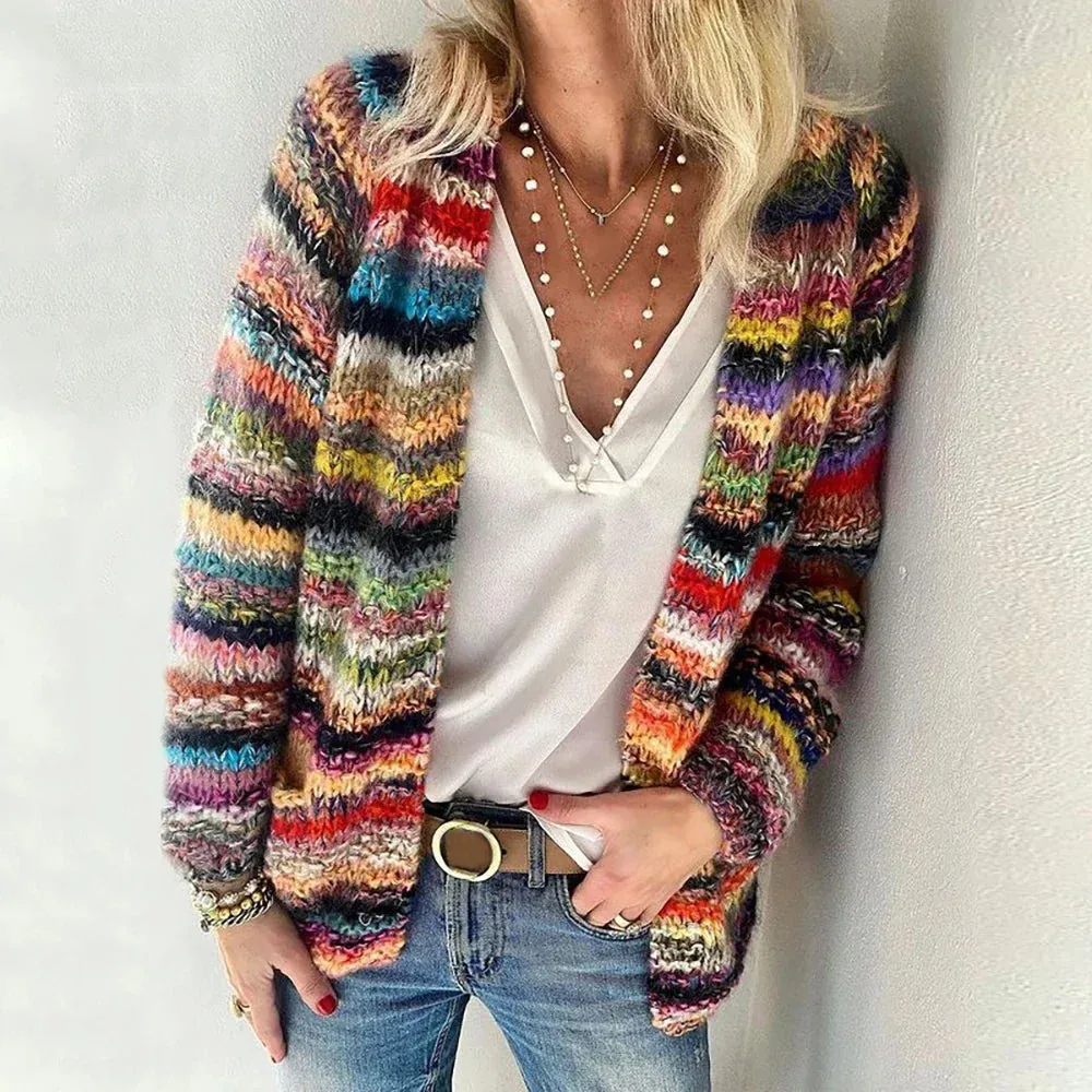 AUDREY |Cardigan éclatant pour dames