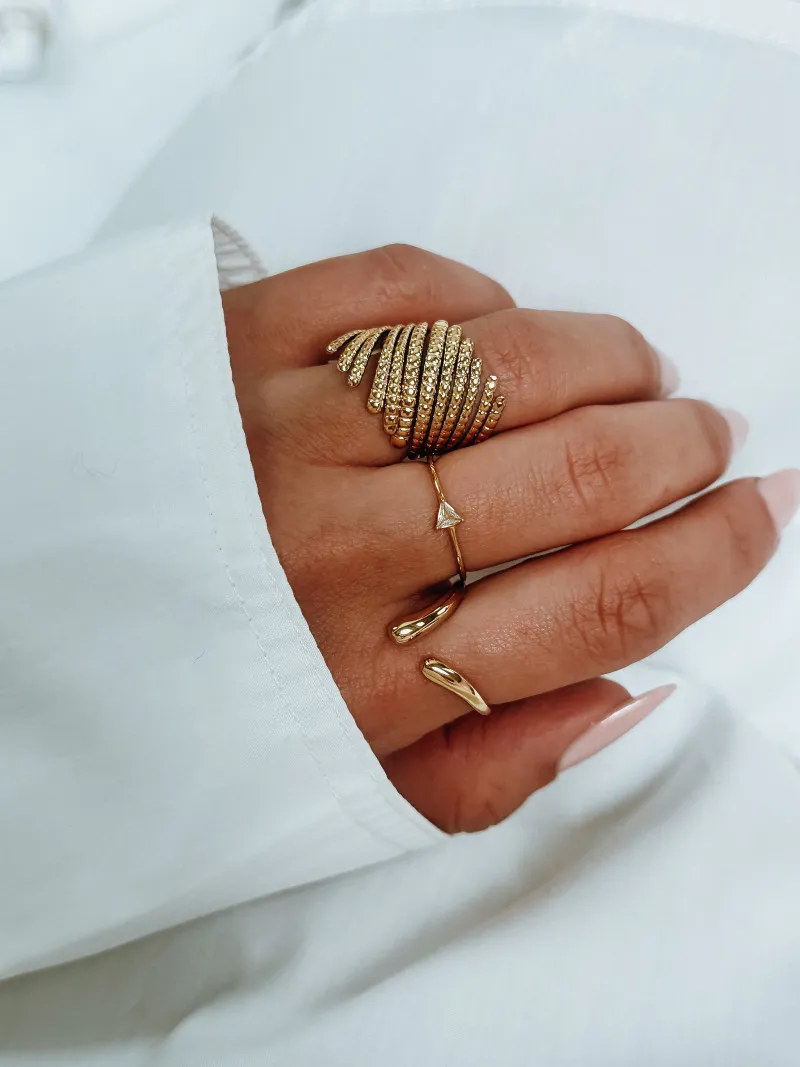 Bague Californie - Doré