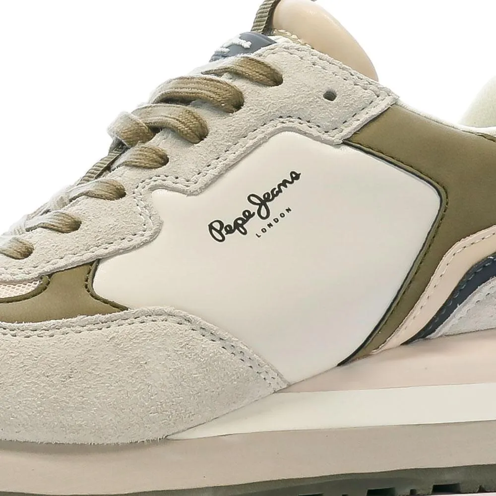 Baskets Beige/Rose Femme Pepe jeans Blur Point