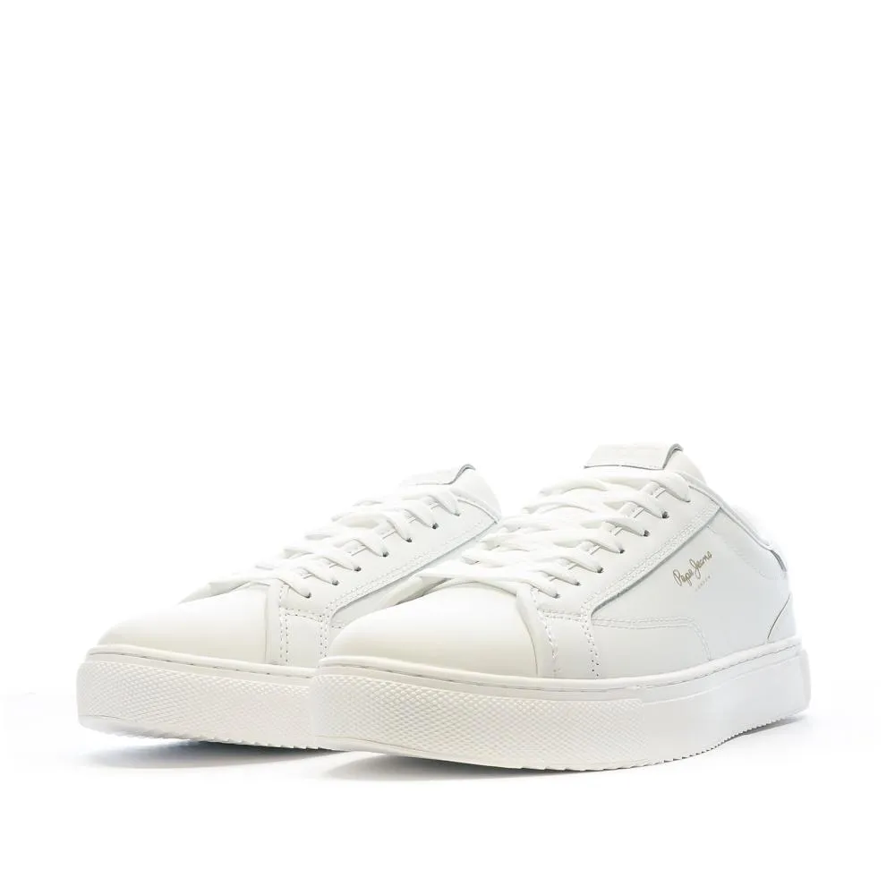 Baskets Blanches Femme Pepe jeans Adams Basy