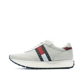 Baskets Grises Femme Tommy Jeans Retro Runner