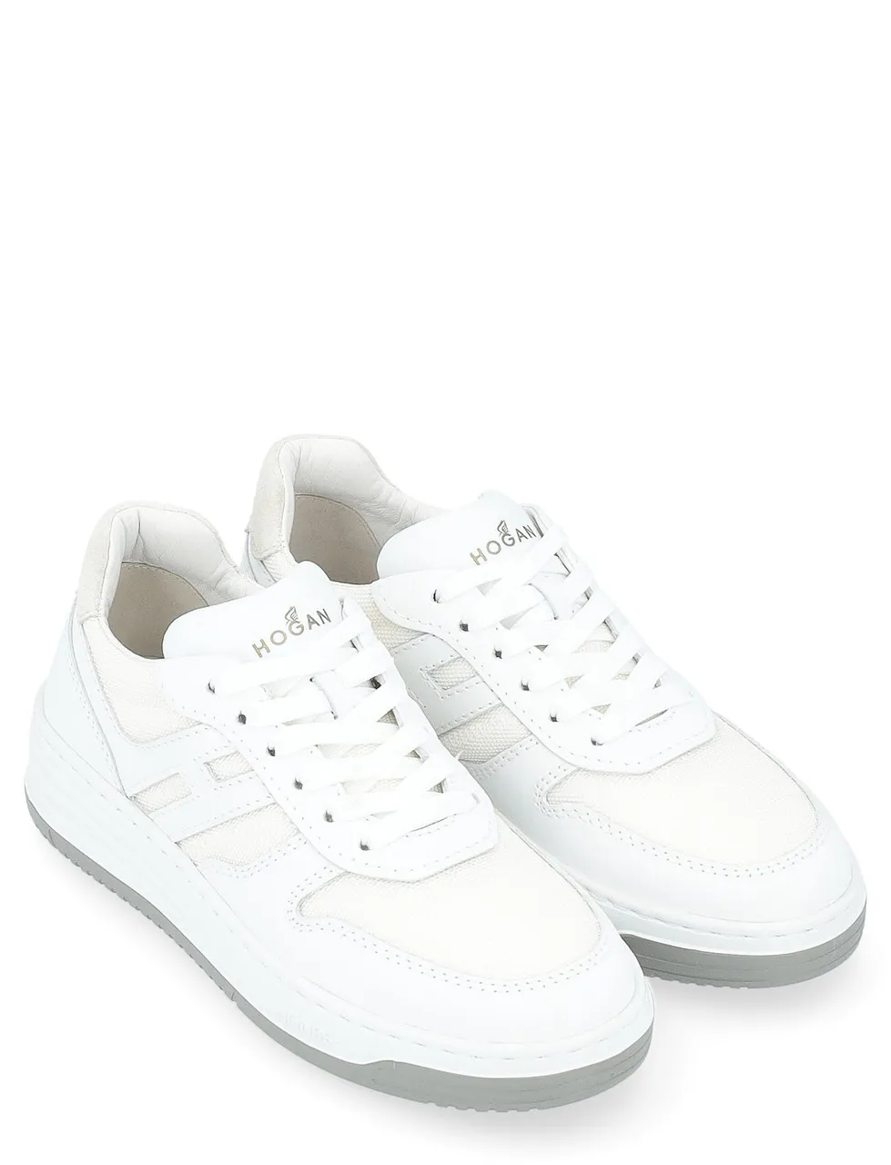 Baskets Hogan H630 en cuir blanc