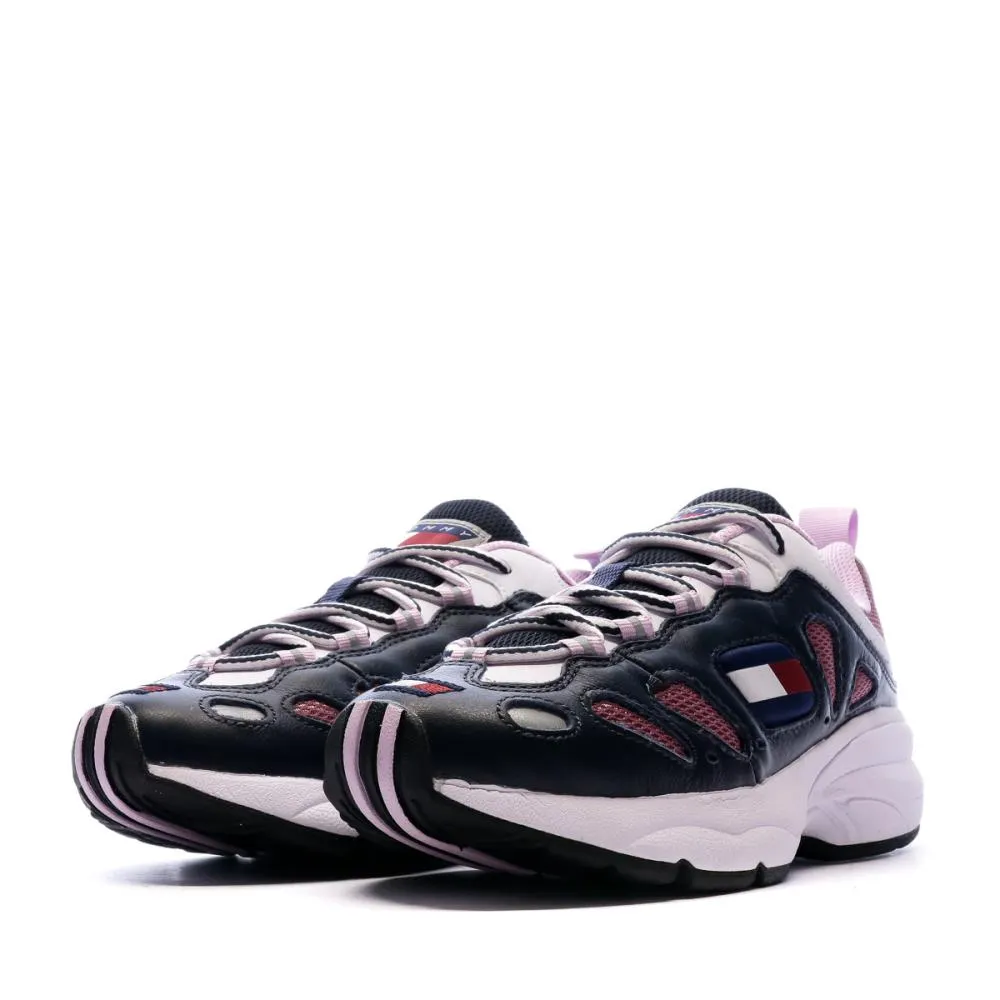 Baskets Marine/Rose Femme Tommy Jeans Heritage