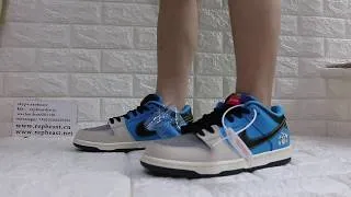Baskets Nike SB Dunk femme X Instant Skateboards