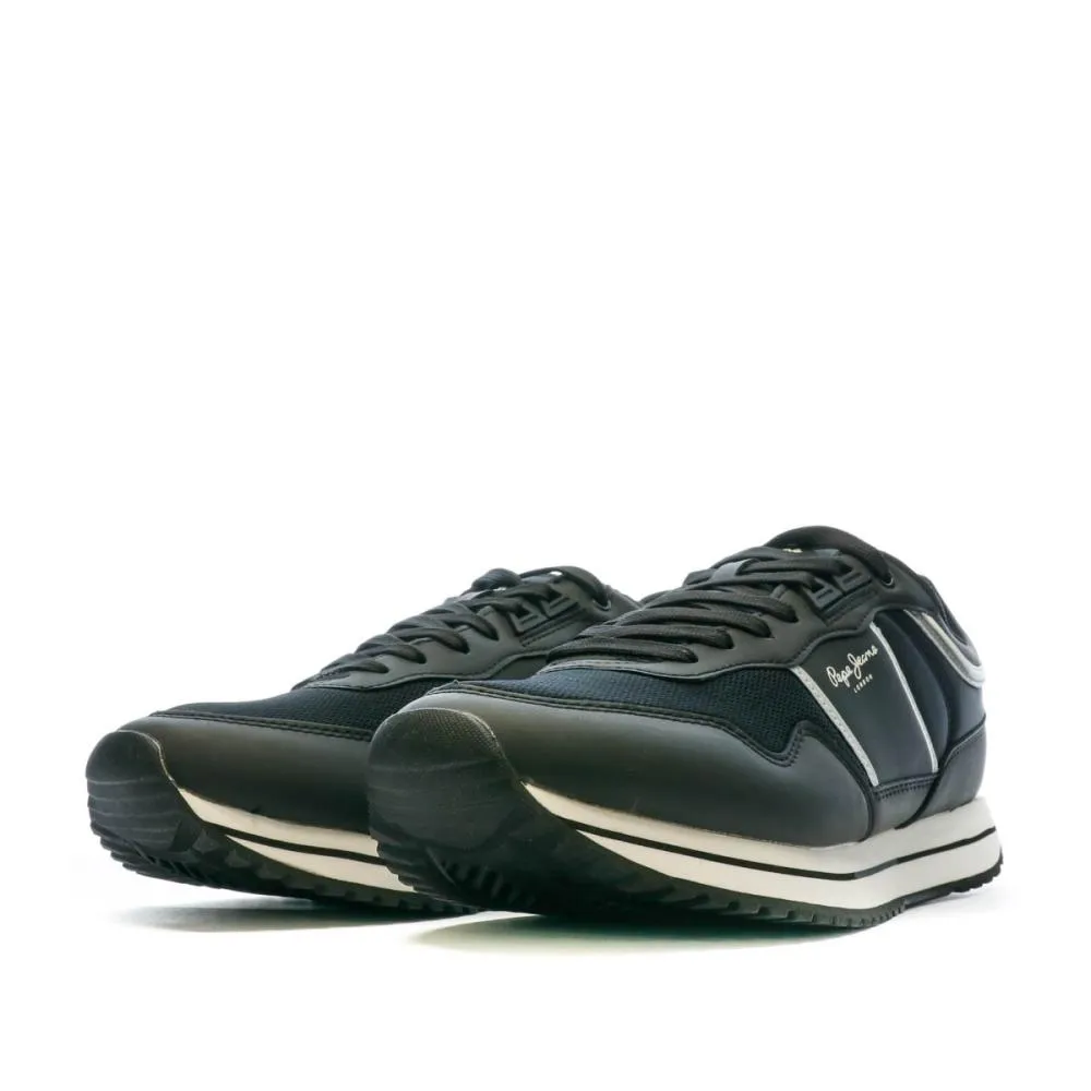Baskets Noir Homme Pepe jeans Tour Club