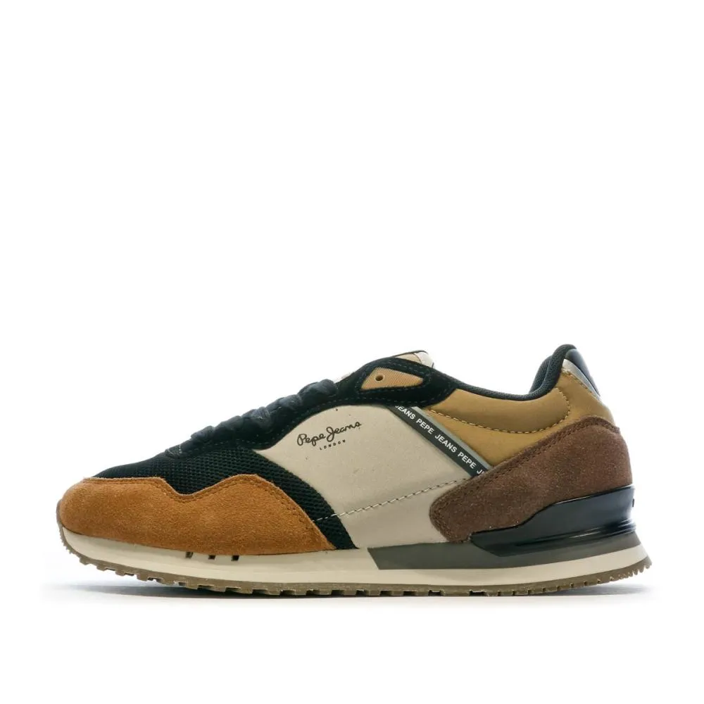 Baskets Noir/Marron Homme Pepe jeans London Forest