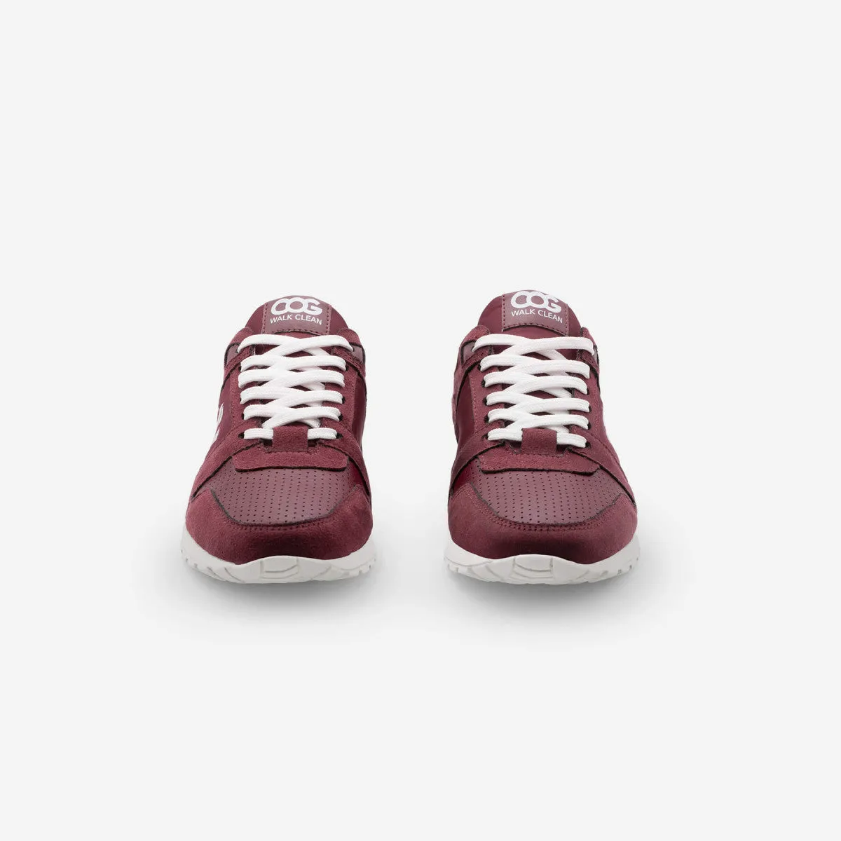 Baskets véganes pour hommes Bordeaux Raven