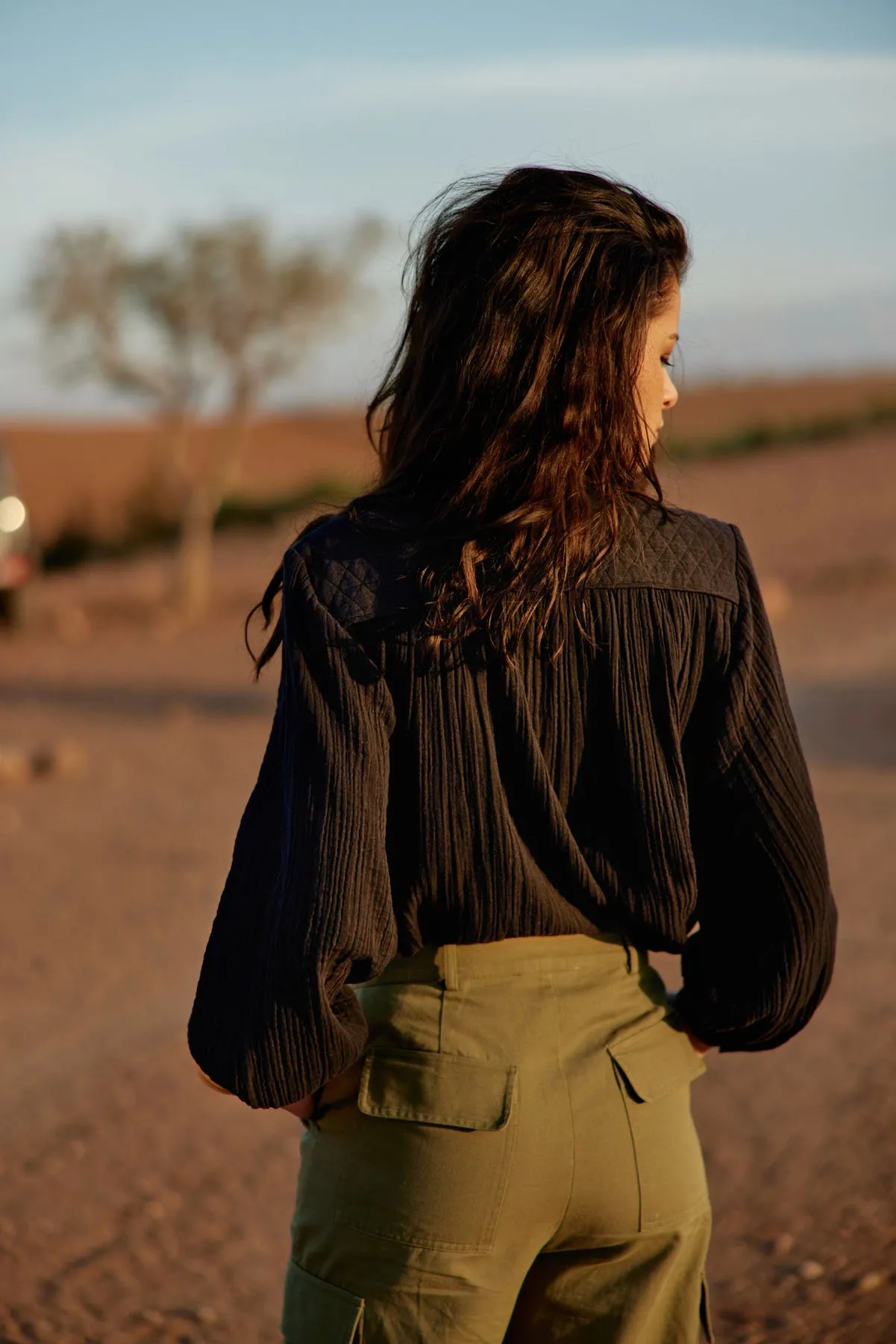 Blouse Berlia - Noir