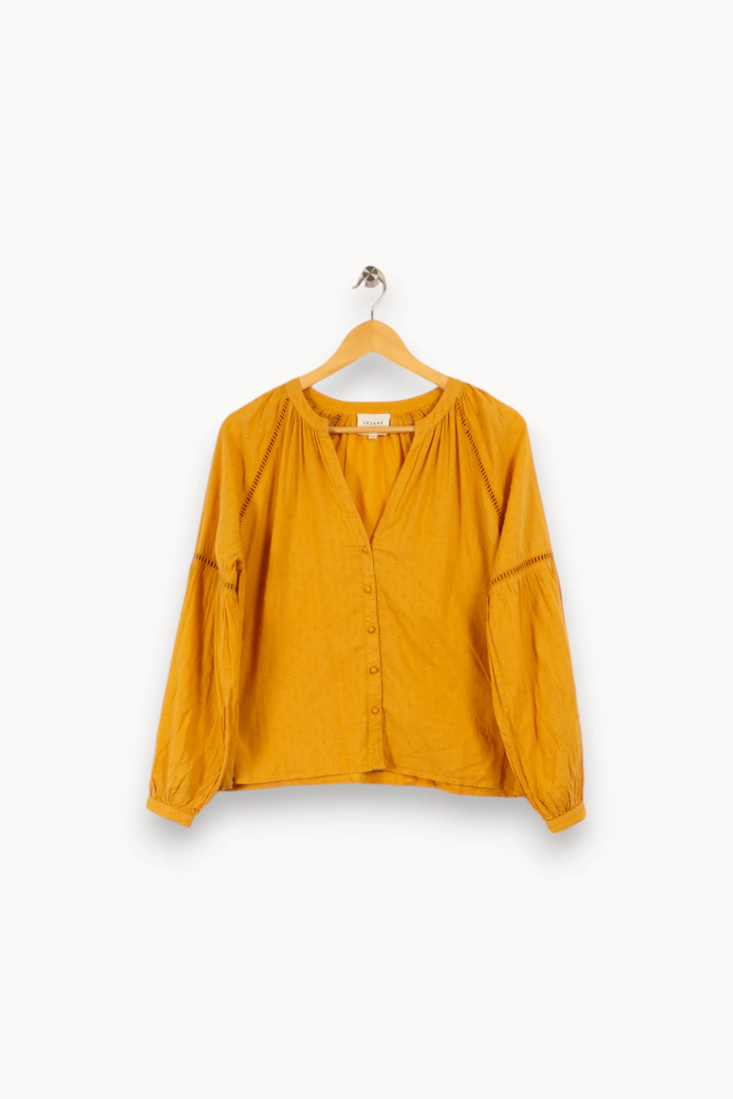 Blouse jaune - Taille S/36