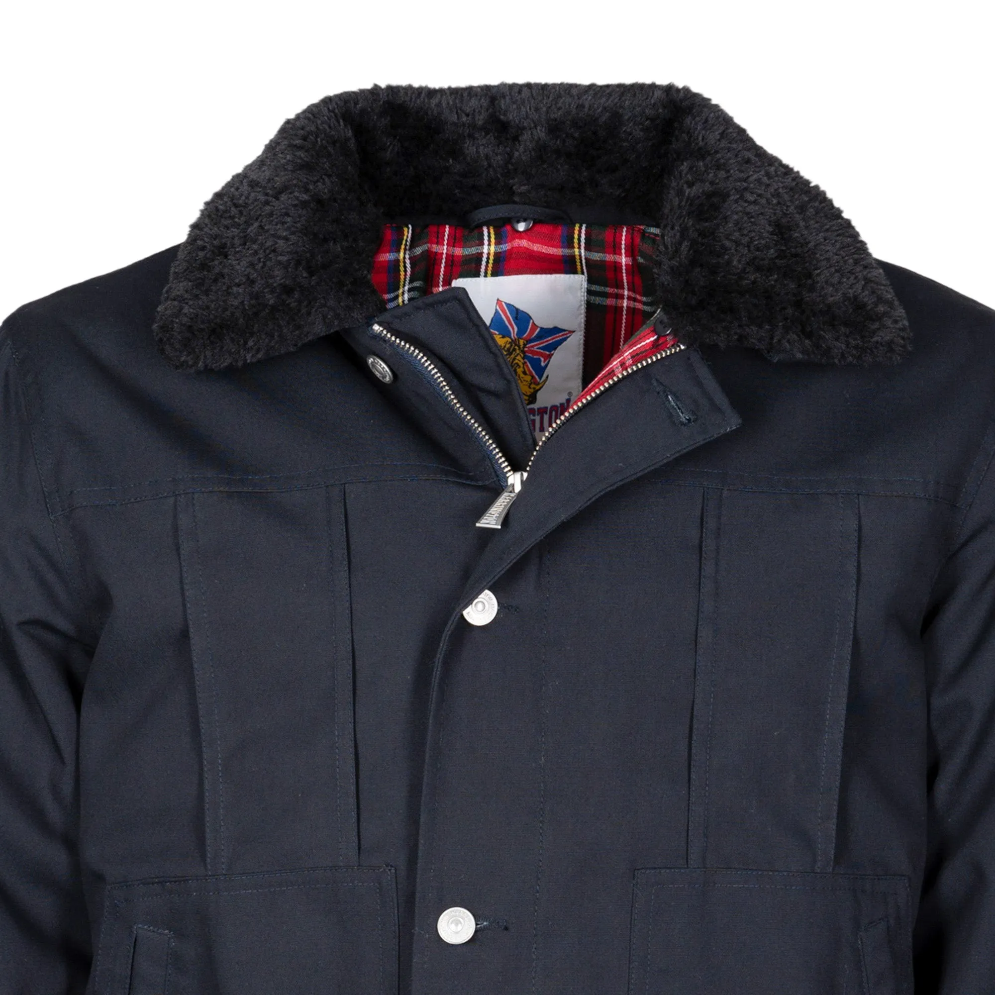 Blouson worker marine