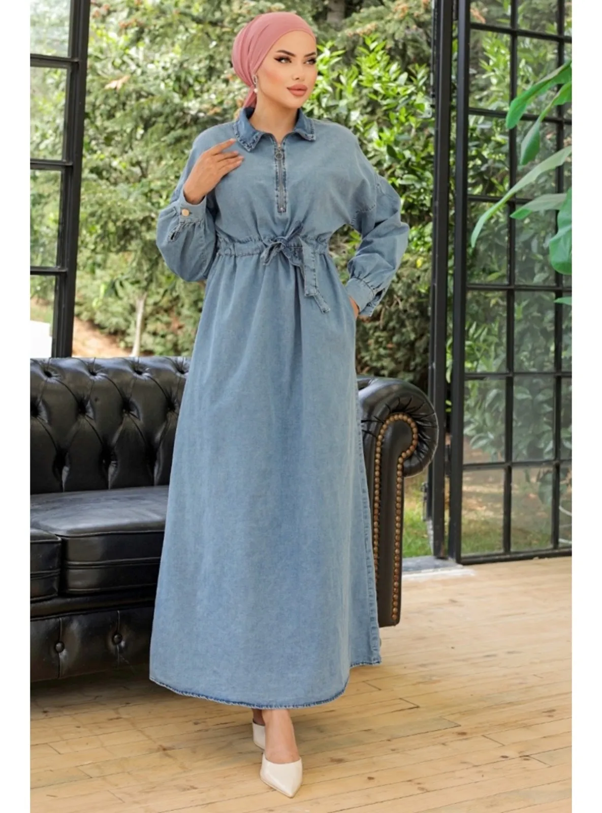 Blue - Modest Dress