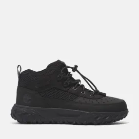 Bottines de randonnée basses à lacets GreenStride™ Motion 6 pour enfant en noir