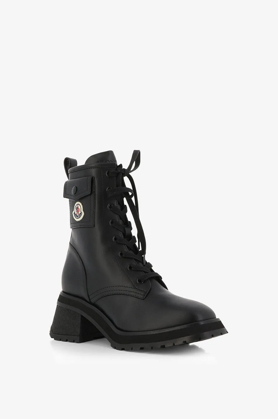 Bottines à lacets en cuir Gigi Pocket 45