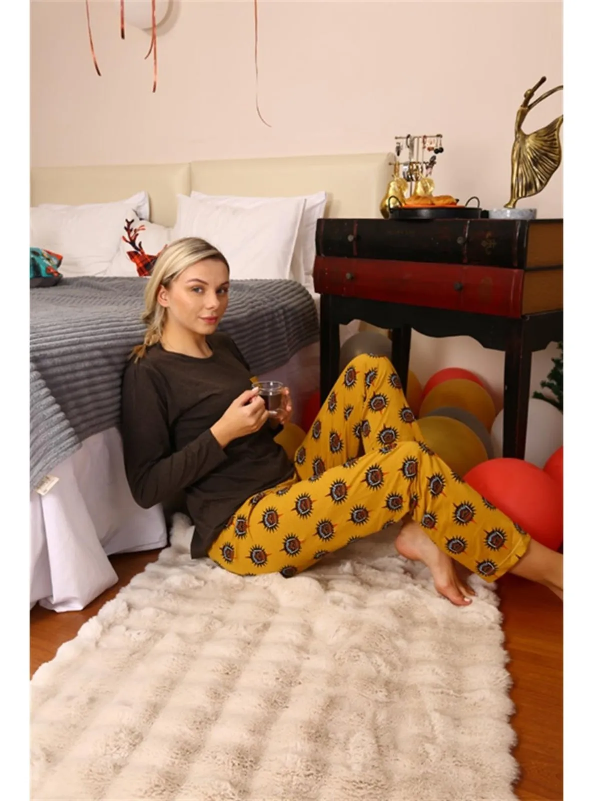 Brown - Pyjama Set