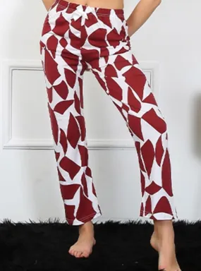 Burgundy - Pyjama Bottoms