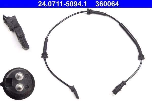 Capteur, vitesse de roue ATE 360064 