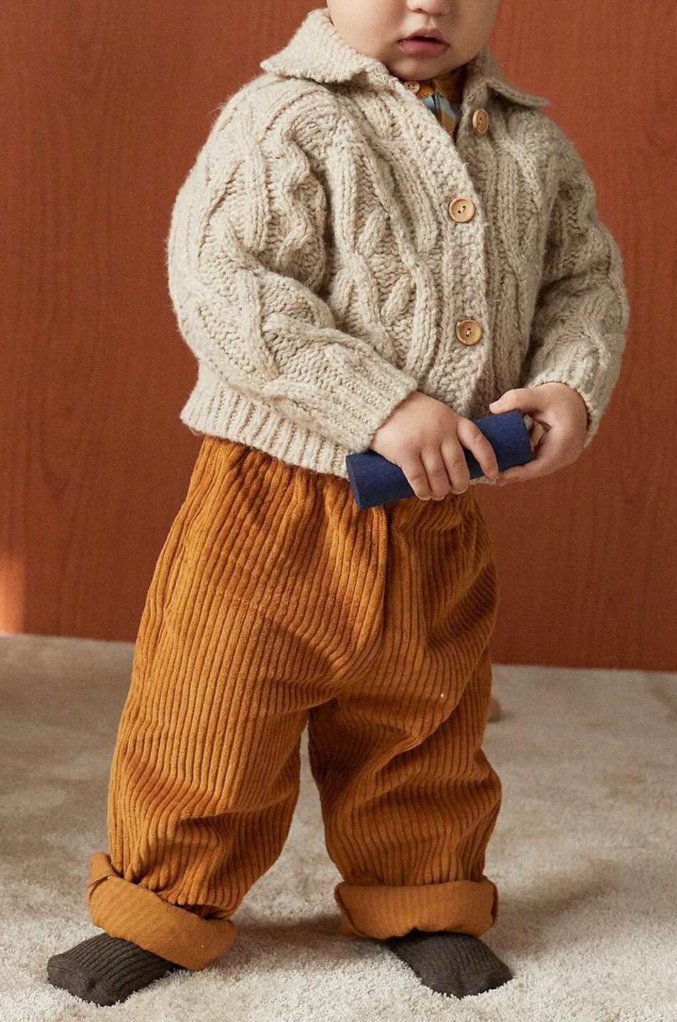 Cardigan torsadé bébé Tirso