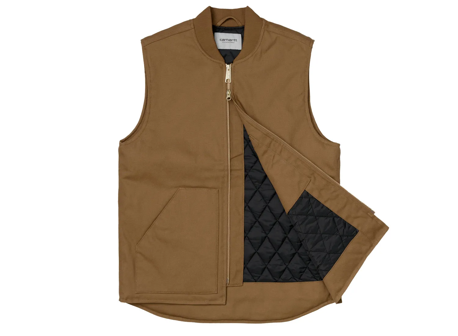 Carhartt WIP Vest Hamilton Brown Rigid
