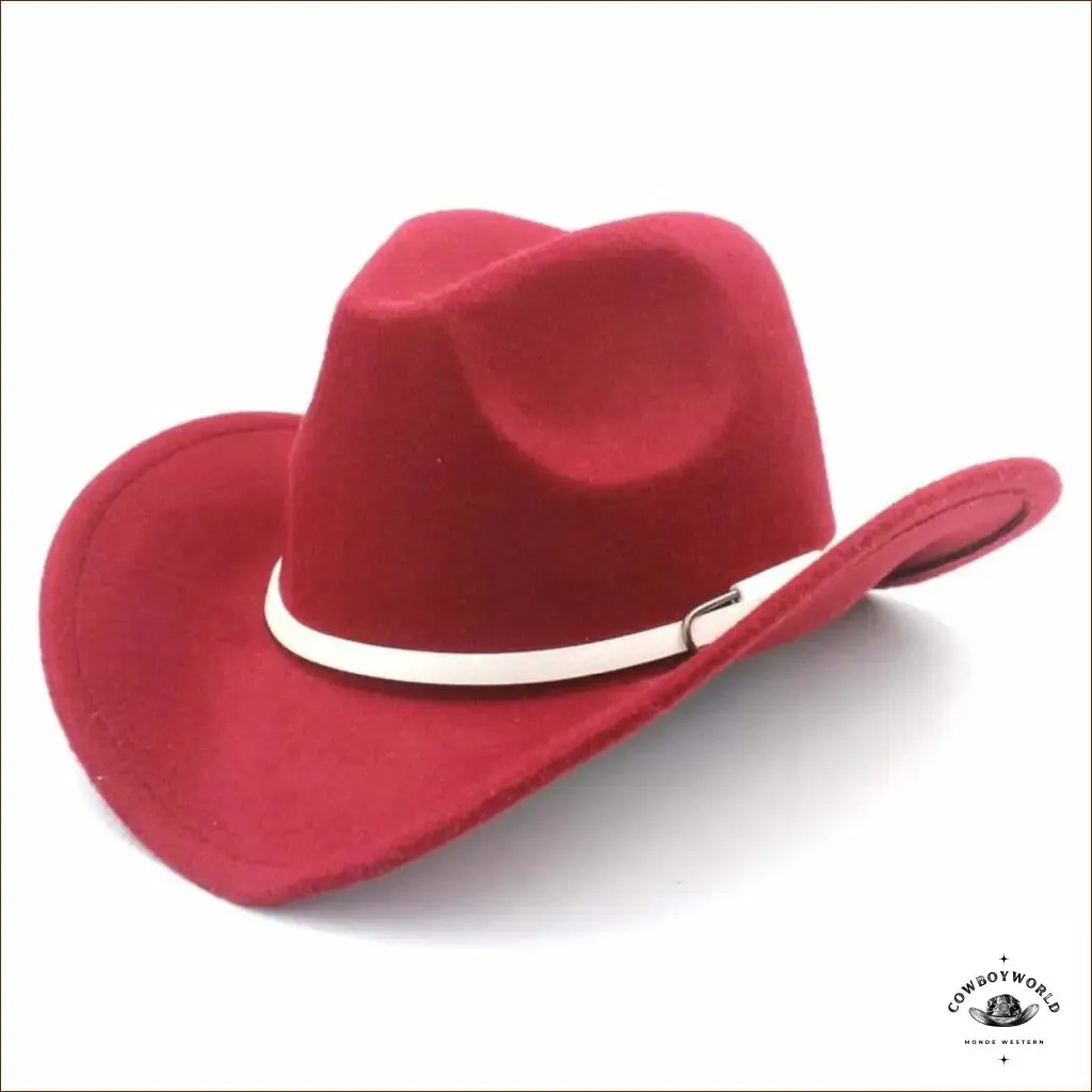 Chapeau Feutre Western Modulable