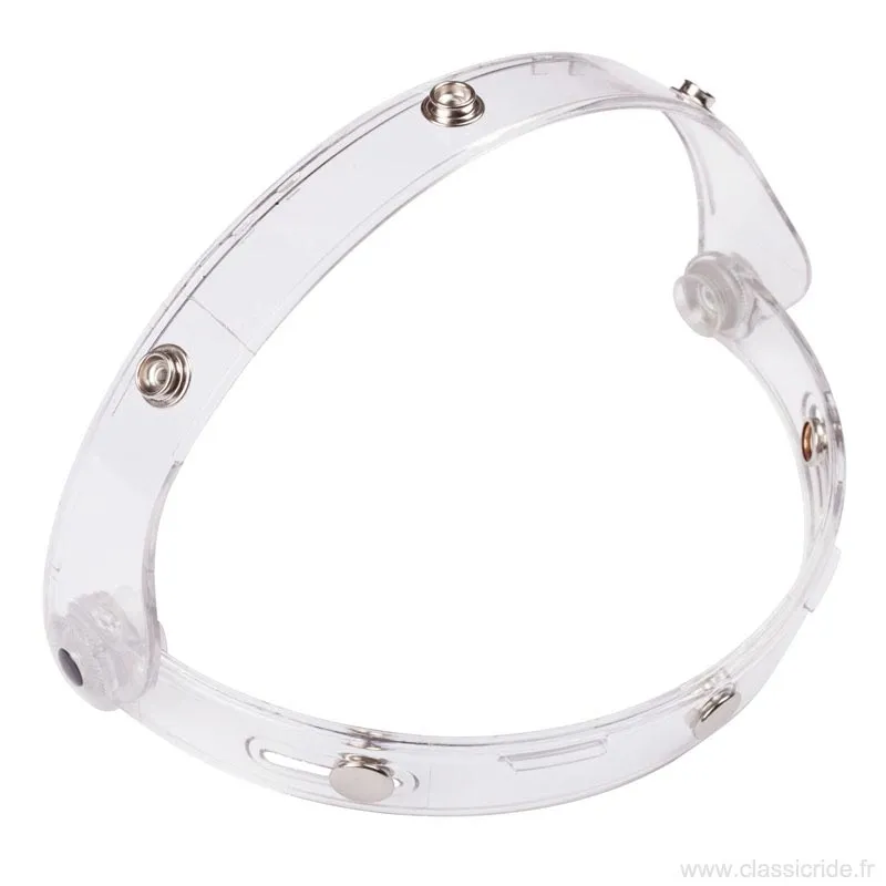 Charnière Nox incolore casque jet support visière 3 pressions