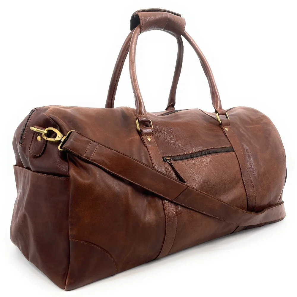 Collection OH MY BAG | Sac de voyage en cuir vintage ASSOUAN