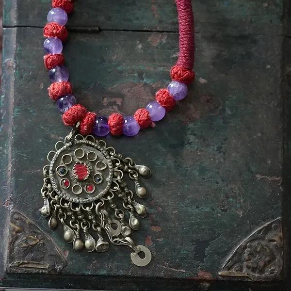 Collier Indien Ancien Traditionnel | Bijou Ethnique | Pankaj eBoutique