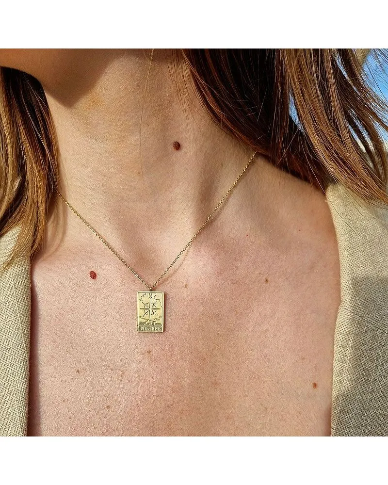 Collier talisman Tarot Fortune | MILË MILA | Zosha Collection