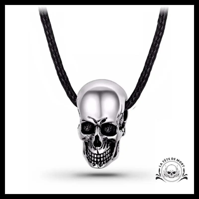 Collier Tête de Mort (Argent)