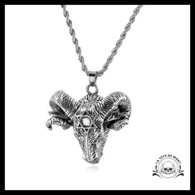 Collier Tête de Mort Belier