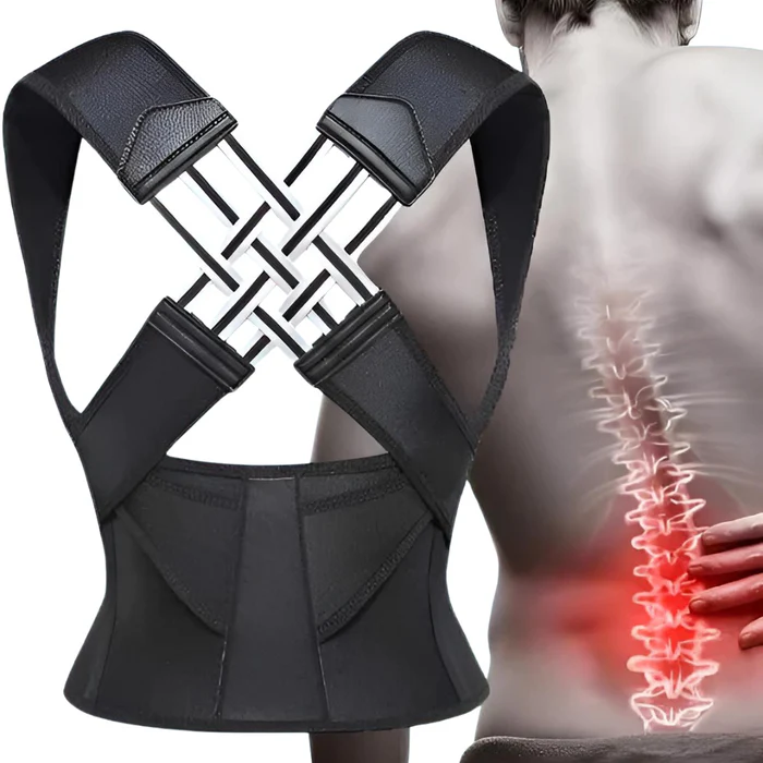 Correcteur de Posture Pour Attelle Dorsale Réglable Femmes et Hommes 