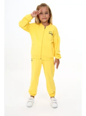 Dark Yellow - Girls` Suit