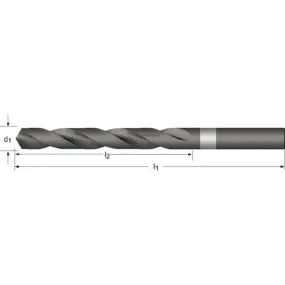 Dormer A100N28 Foret à métal #28 x 39mm x 70mm acier haute vitesse