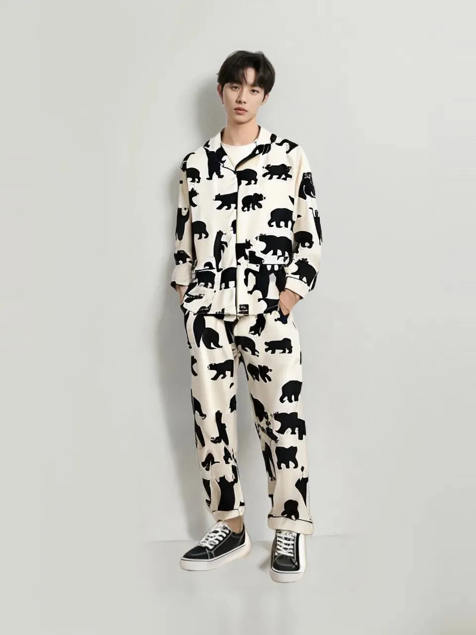 Ensemble Pyjama en Coton pour Hommes