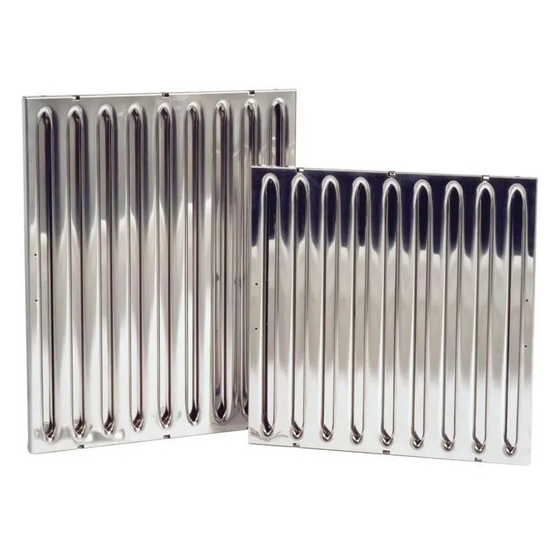 Filtre inox hotte 500x400x20 mm à labyrinthe