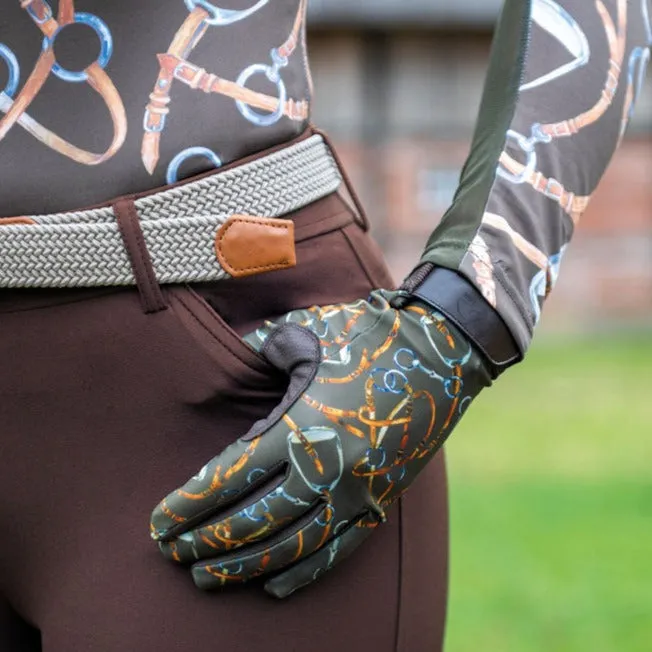 Gants d'équitation HKM Allure