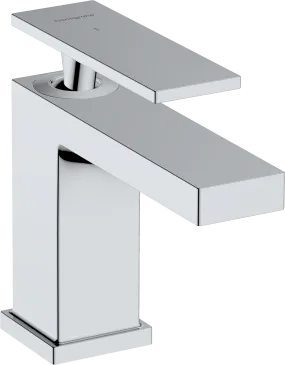 Hansgrohe Tecturis E80 robinet de lave-mains bas chrome brillant