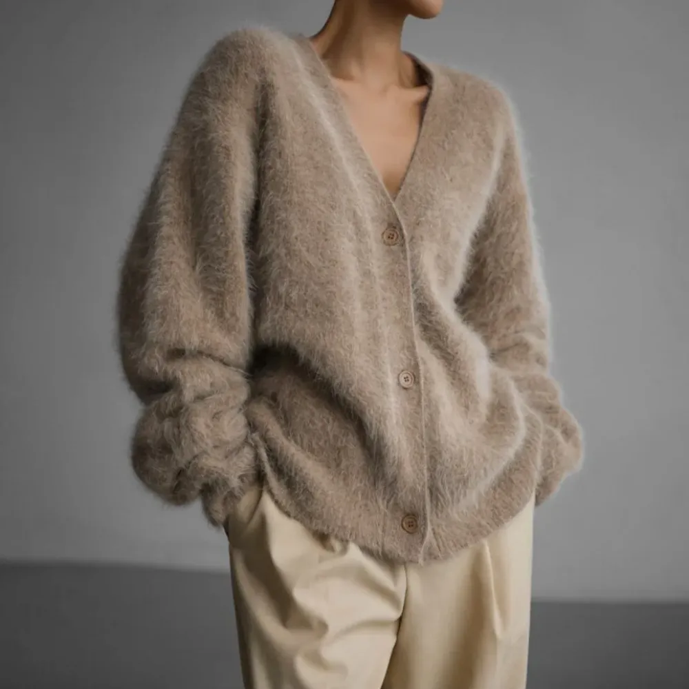 Hathor | Cardigan boutonné manches longues pour femme