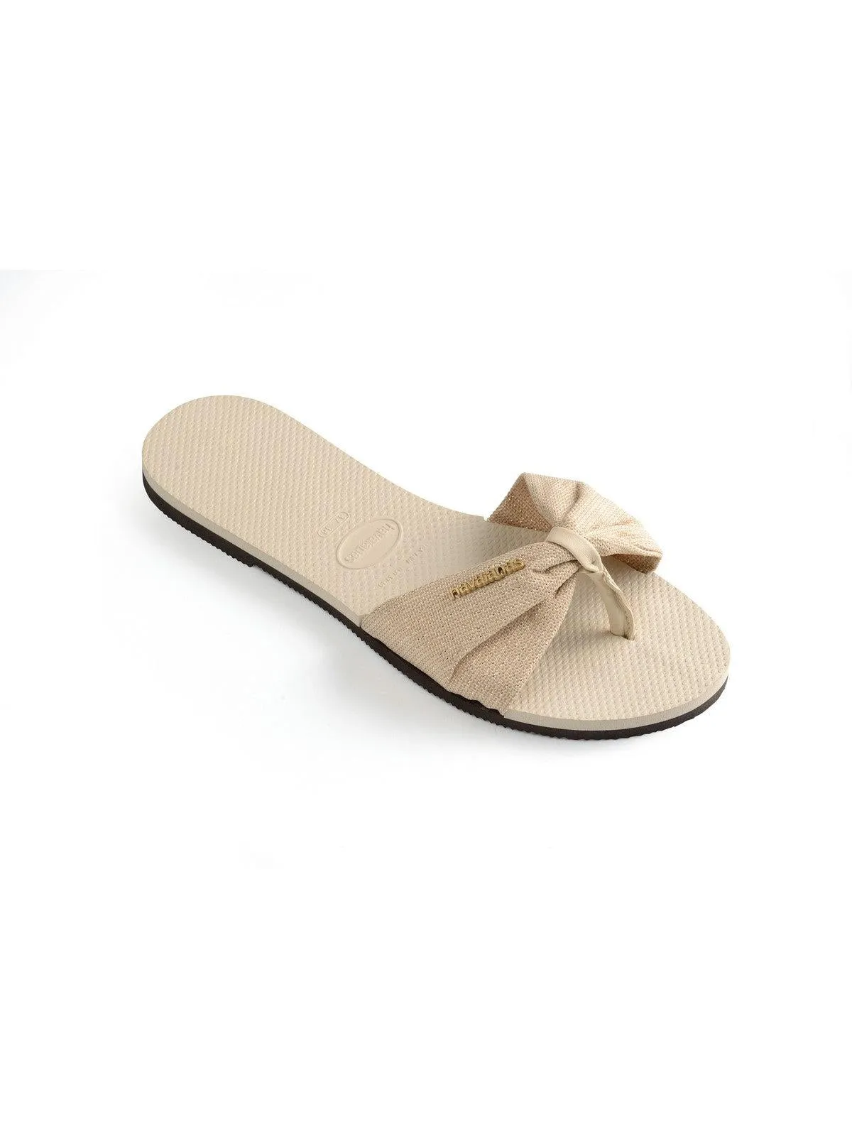 HAVAIANAS Tongs Femme Hav. Vous brillez St Tropez 4145627.0121 Beige