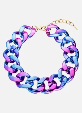 HIPANEMA  Collier oversize puff - Violet