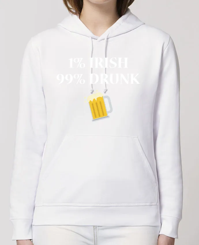 Hoodie 1% Irish 99% Drunk Par tunetoo