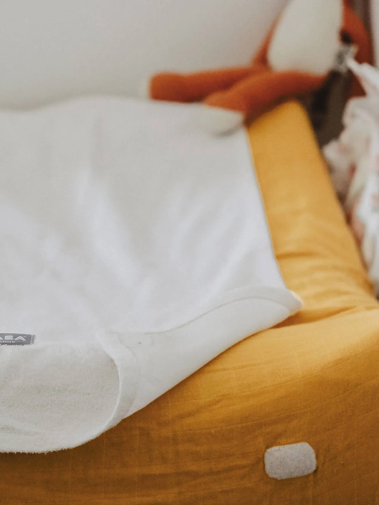 Housse BEABA Sofalange Oeko-Tex® avec serviette amovible brique - Béaba