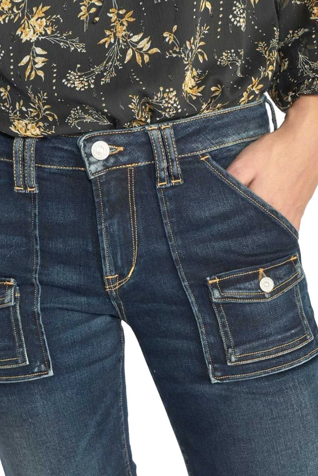 Jean LE TEMPS DES CERISES EFTER FLARE Blue Black