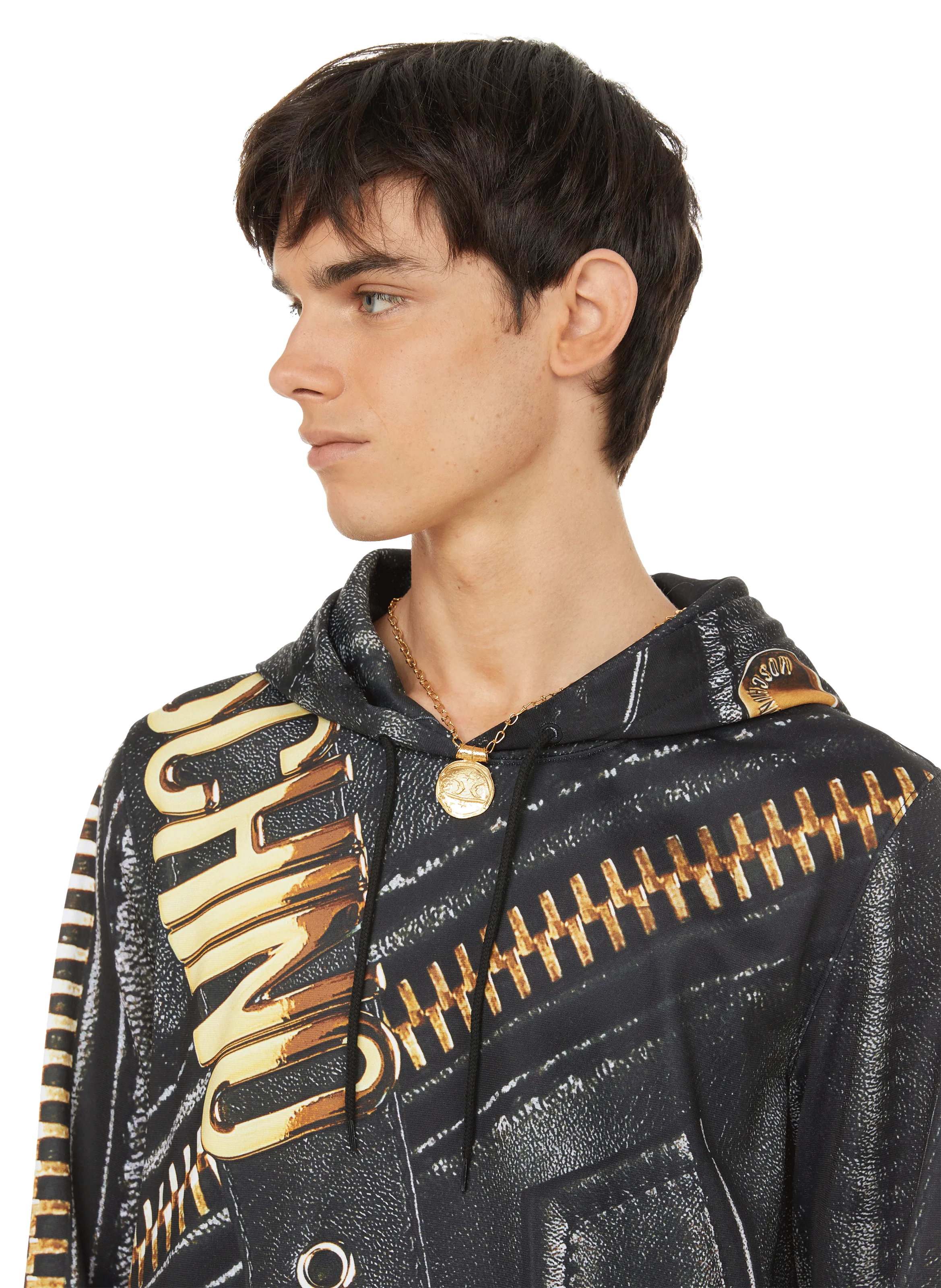 MISHO  Collier avec pendentif Poisson - Doré