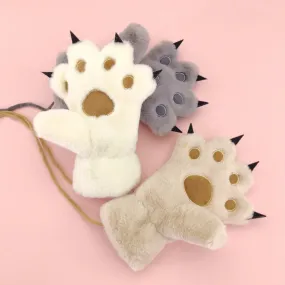 Mitaines chaudes pattes d'Ours