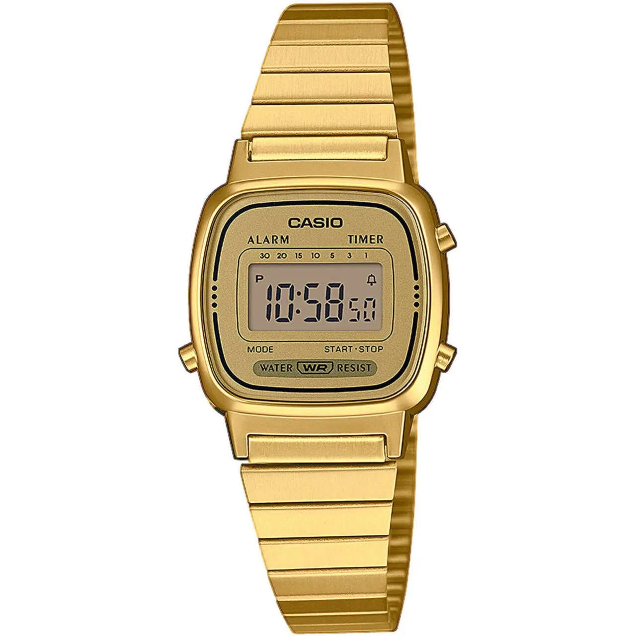 Montre pour femme Casio LA670WEGA-9EF, couleur or