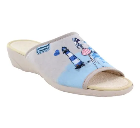 Mules  La Maison de l'Espadrille OVALE 2056-4 Beige
