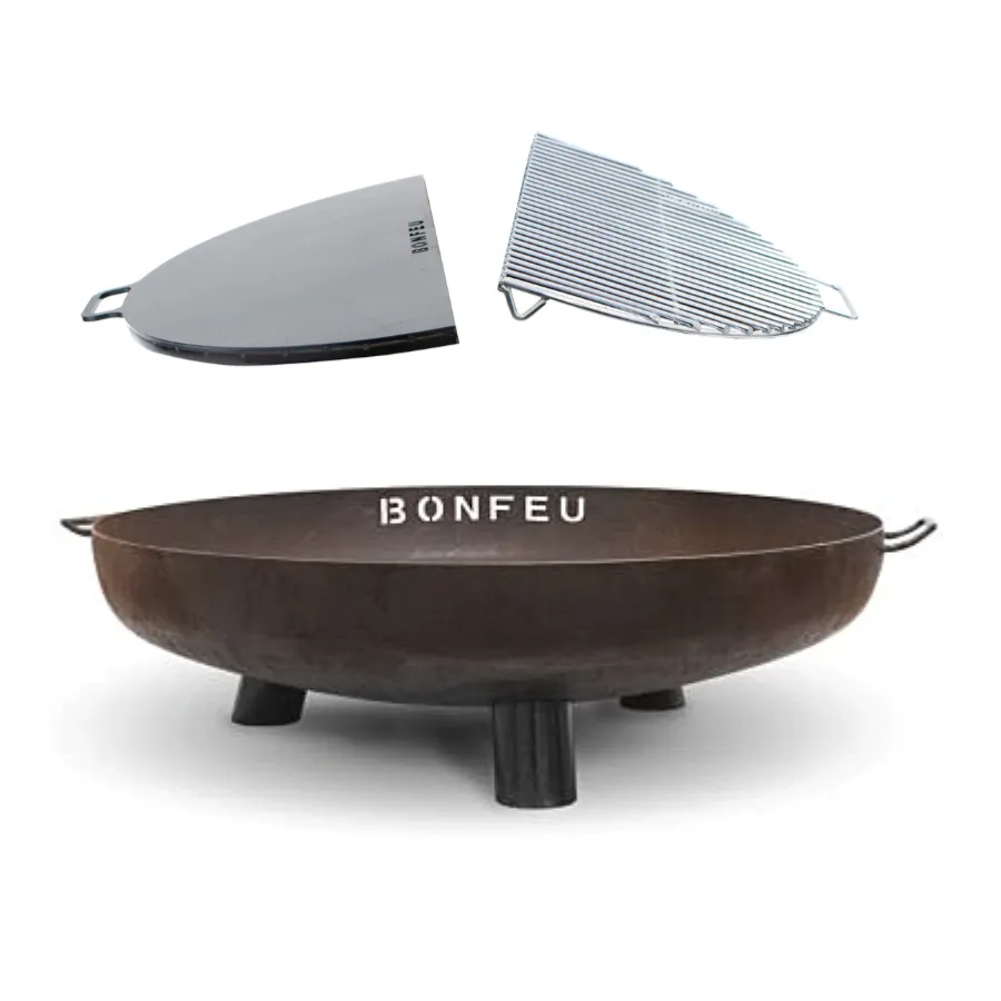 Pack BonBowl 100 Plus Duo Grill & plancha Bonfeu