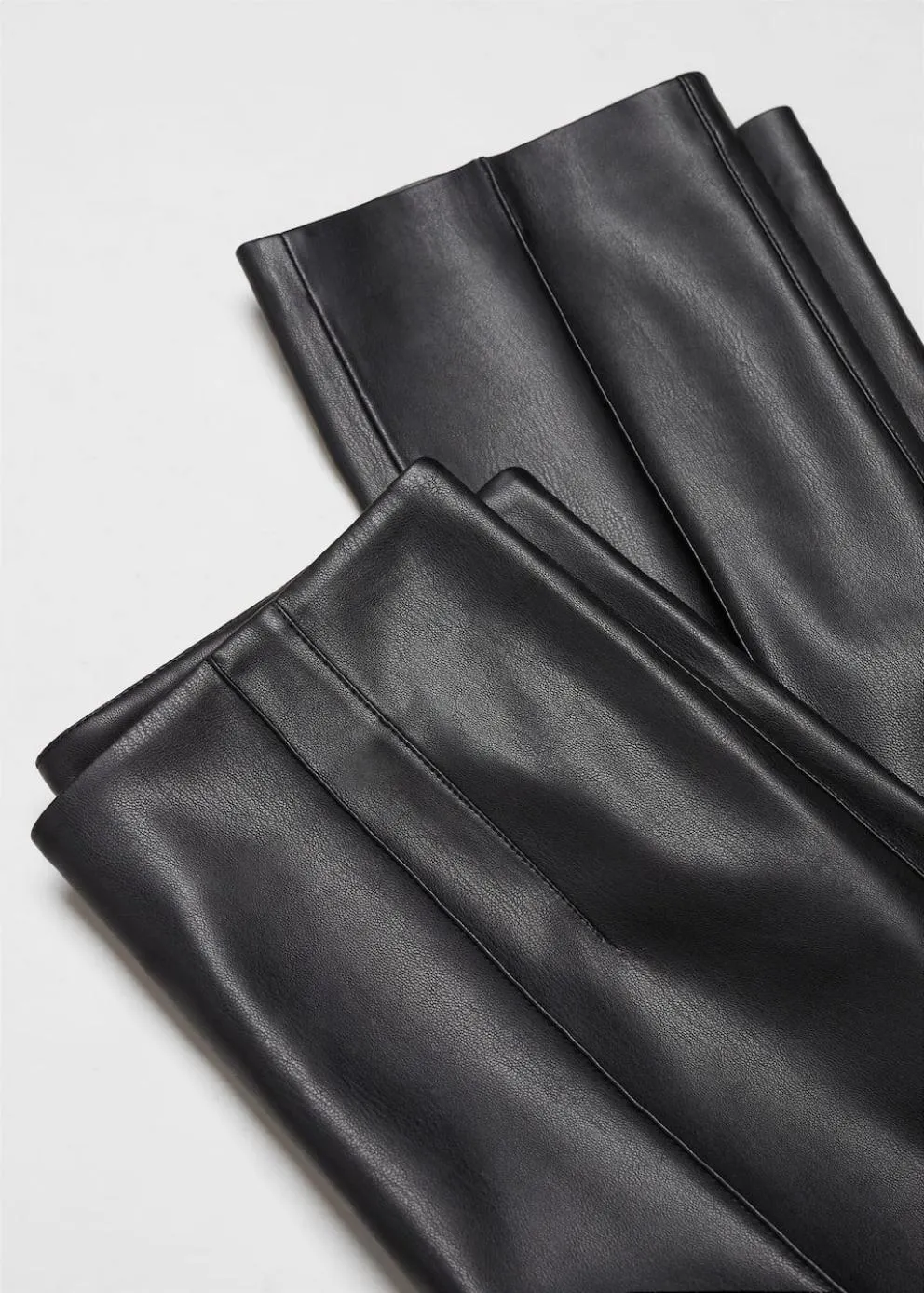 Pantalon | Femme MANGO Pantalon Skinny Similicuir Noir