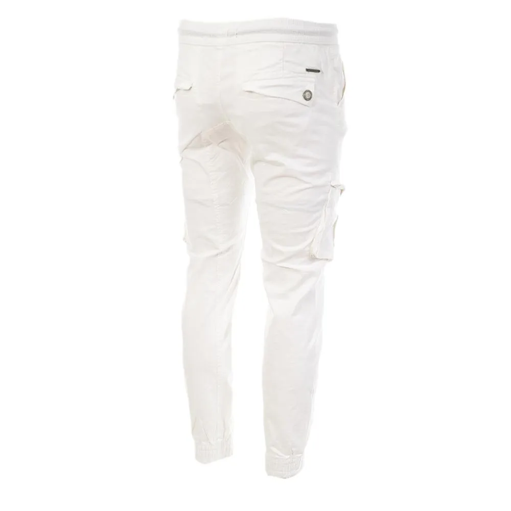 Pantalon Blanc Homme Paname Brothers JORDAN